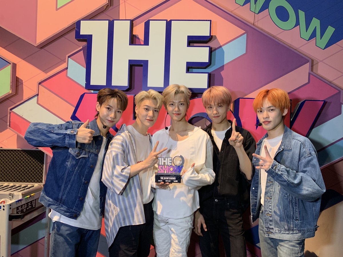 ✰ — 08/06/19today was tiring but more rewarding than i expected it to be:( before u went to do the radio broadcast, we got  #BOOM1stWin & i’m so happy for all of you  listening to your cheerful voice today made me feel like u gave me tons of positive energy<3
