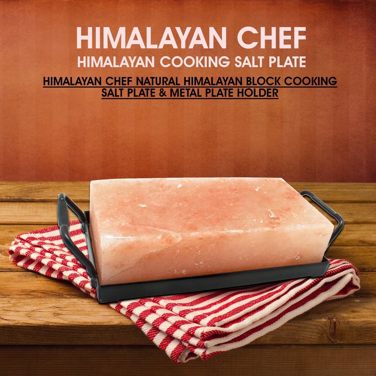 HimalayanChef's tweet photo. #HimalayanChef Himalayan Salt Plate Cooking #BlockSlab with Metal Holder
Himalayan Rock salt has become celebrated for its wonderful health benefits
Check Out>> https://t.co/ItAmPxxXXO
#NaturalHimalayan #saltcookingplate #metalholder #saltplate #cookingplate #slab #saltsalb #WBM https://t.co/aBnkNkjvJT