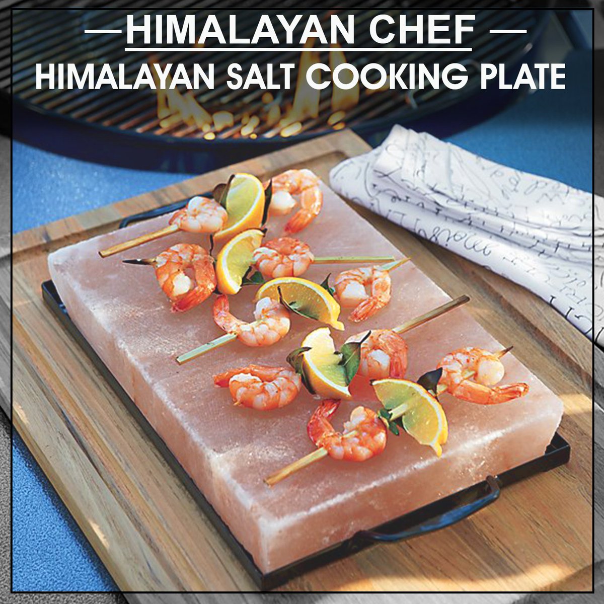 HimalayanChef's tweet photo. #HimalayanChef Himalayan Salt Plate Cooking #BlockSlab with Metal Holder
Himalayan Rock salt has become celebrated for its wonderful health benefits
Check Out>> https://t.co/ItAmPxxXXO
#NaturalHimalayan #saltcookingplate #metalholder #saltplate #cookingplate #slab #saltsalb #WBM https://t.co/aBnkNkjvJT