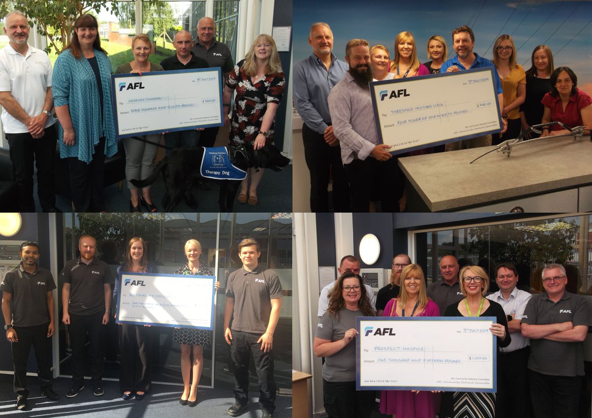 AFLglobal's tweet image. Proud to partner with 4 UK organizations through this year's Imagine That! fundraising campaign! Our Swindon UK associates donated £5,000 to the community! Learn more: bit.ly/2xFuMFF