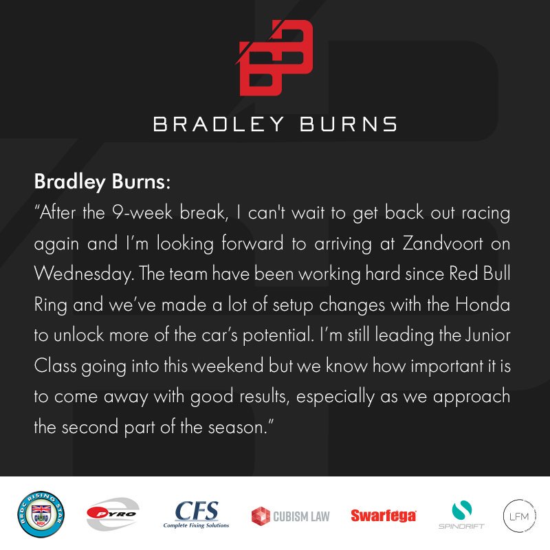 BradleyBurns06's tweet photo. IT'S RACE WEEK! Zandvoort preview >>>
.
.
.
.
.
#BB06 #TCR #TCRGermany #PyroMotorsport #BRDC #BRDCRisingStars #HondaCivic #Zandvoort https://t.co/EAEeIPy2fM