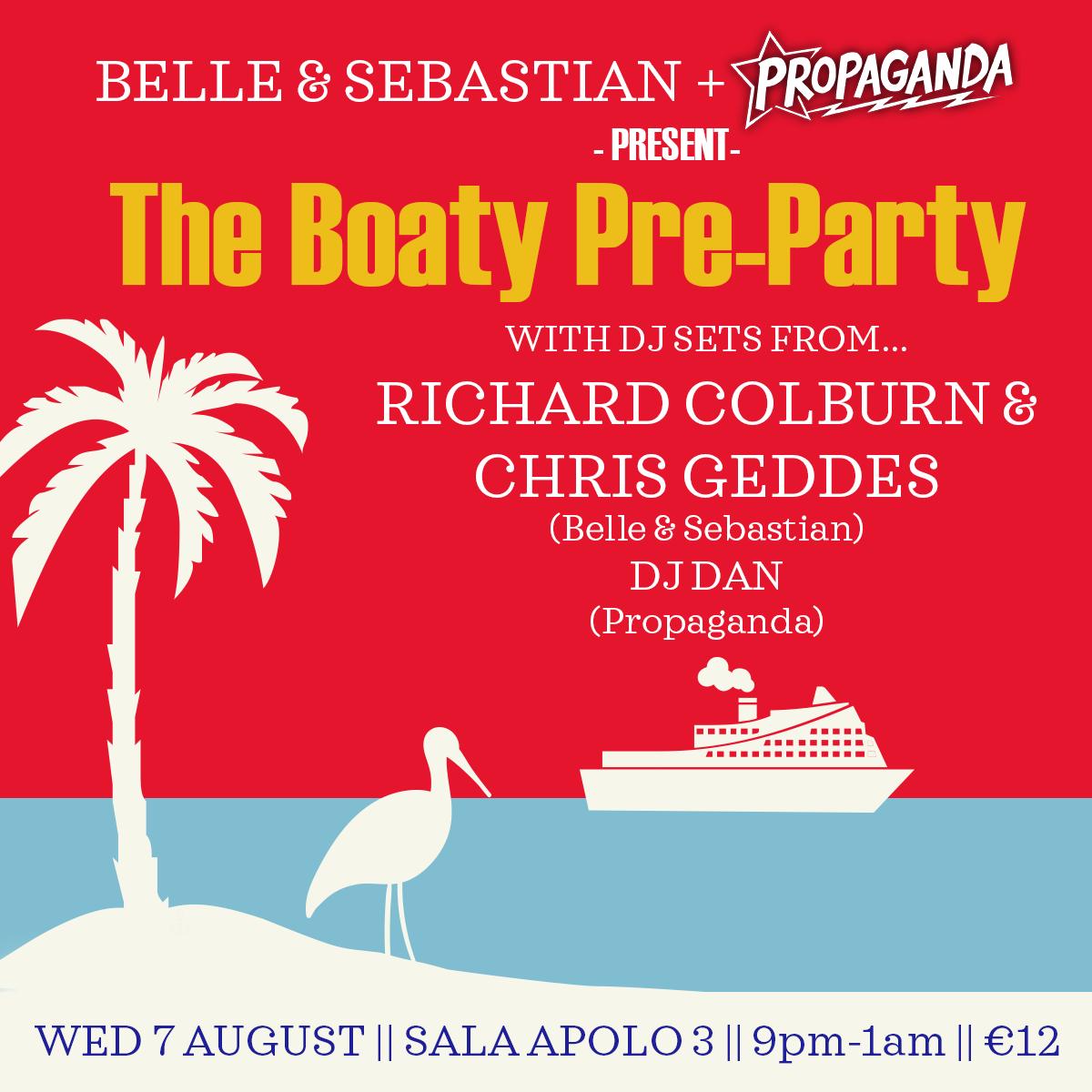 Who's joining us at the pre-party?! #theboatyweekender