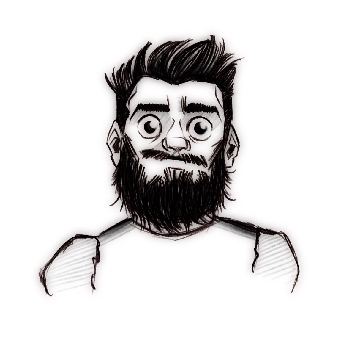 kerkusterbeck's tweet photo. Just doodle this little bud and it could be @joshjamesxxx https://t.co/I6iP7hAVON