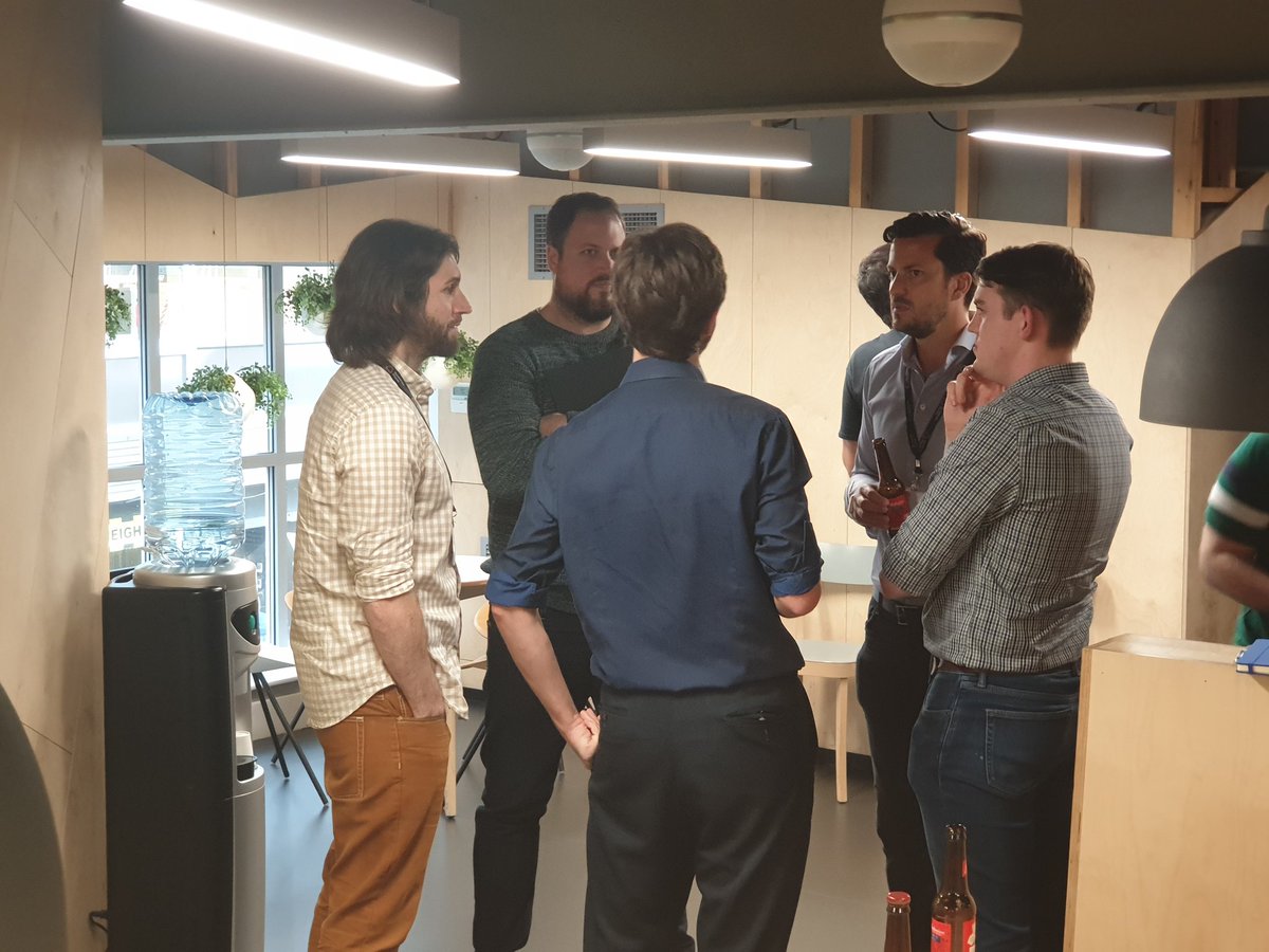 Beer and #pizza to #celebrate <a href="/OakbrookFinance/">Oakbrook</a> new #ceo Luke joining us at Accelerate Places Nottingham.

#welcome #ThirstyTuesday