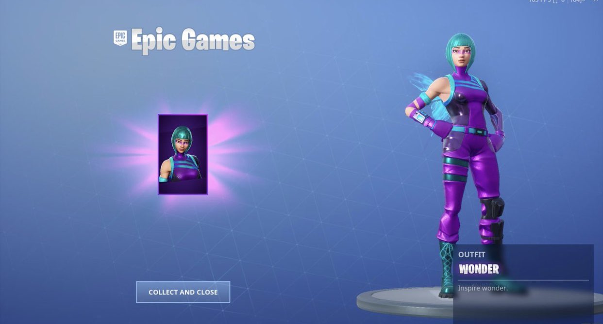 Fortnite Wonder Skin Code