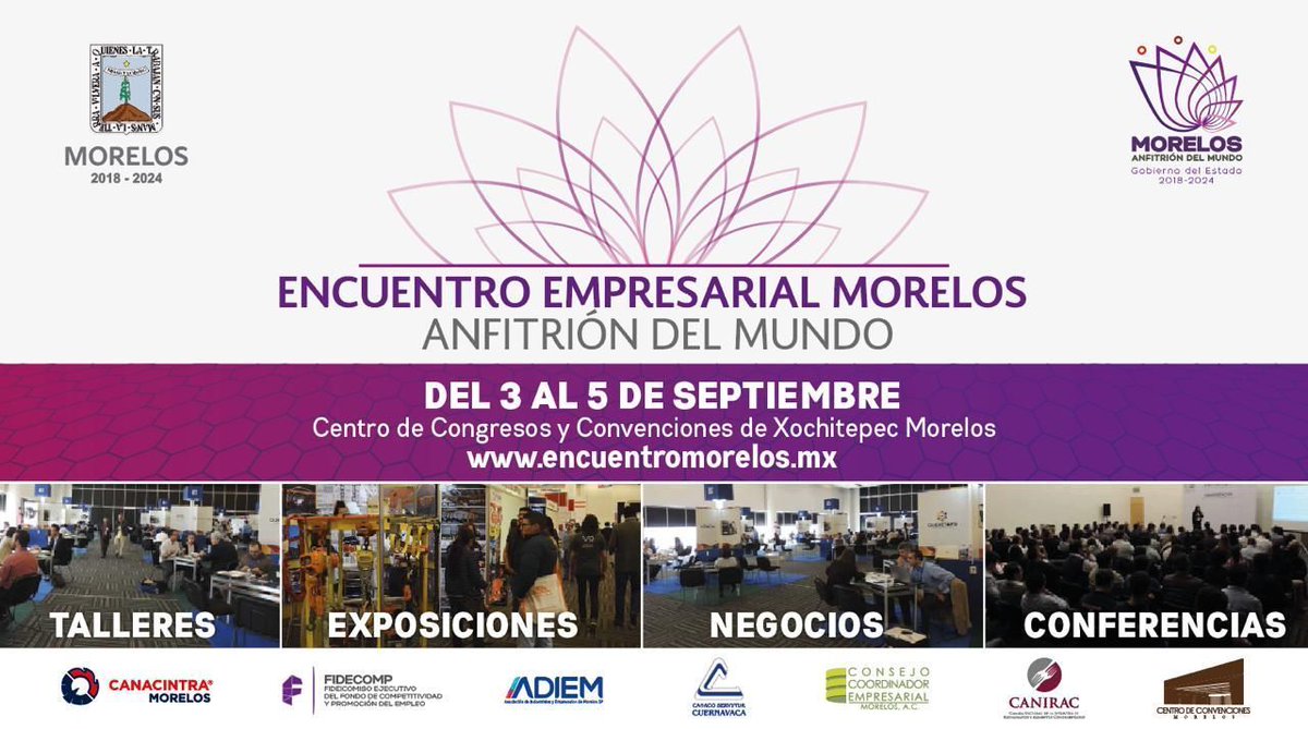 NegociosMor's tweet photo. ¿Buscas proveedores? Ven y descubre lo que Morelos puede ofrecerte
Regístrate sin costo al encuentro de negocios en: https://t.co/cGZyAcq9Km
#MorelosAnfitriondelMundo #CompraMorelense https://t.co/0sWEOL3hrt