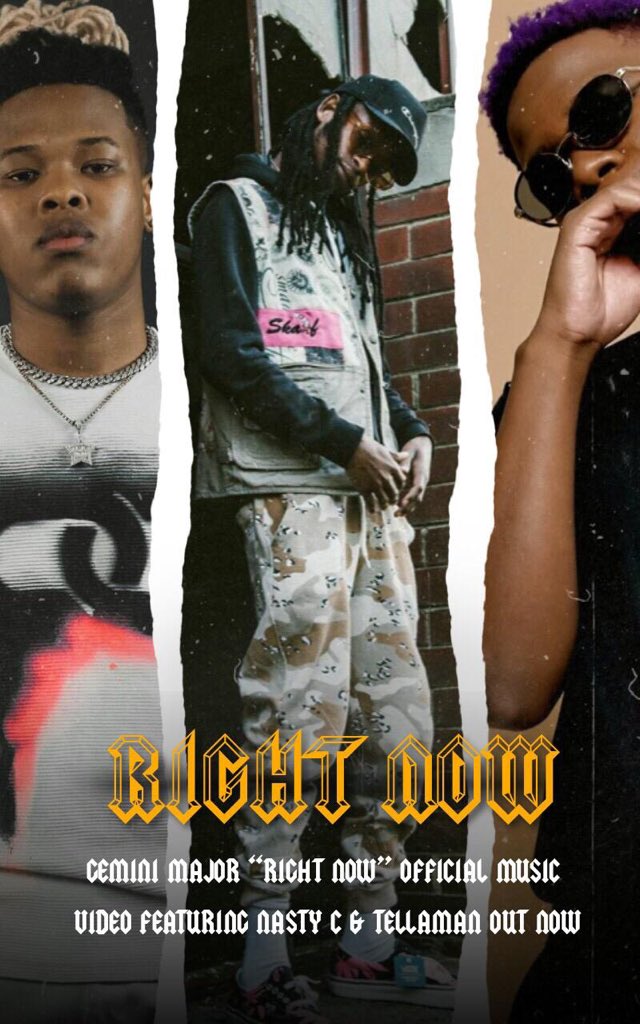RudebouyMajor's tweet photo. 🆕 @GeminiMajor visuals for ‘Right Now’ f/ @Nasty_CSA and @TELLAMANWORLD
WATCH ➡️ https://t.co/q6YNlpaB1U
#RudebouyMajor #TallRacksRec #SelectPlay https://t.co/VbJJPr56Zd
