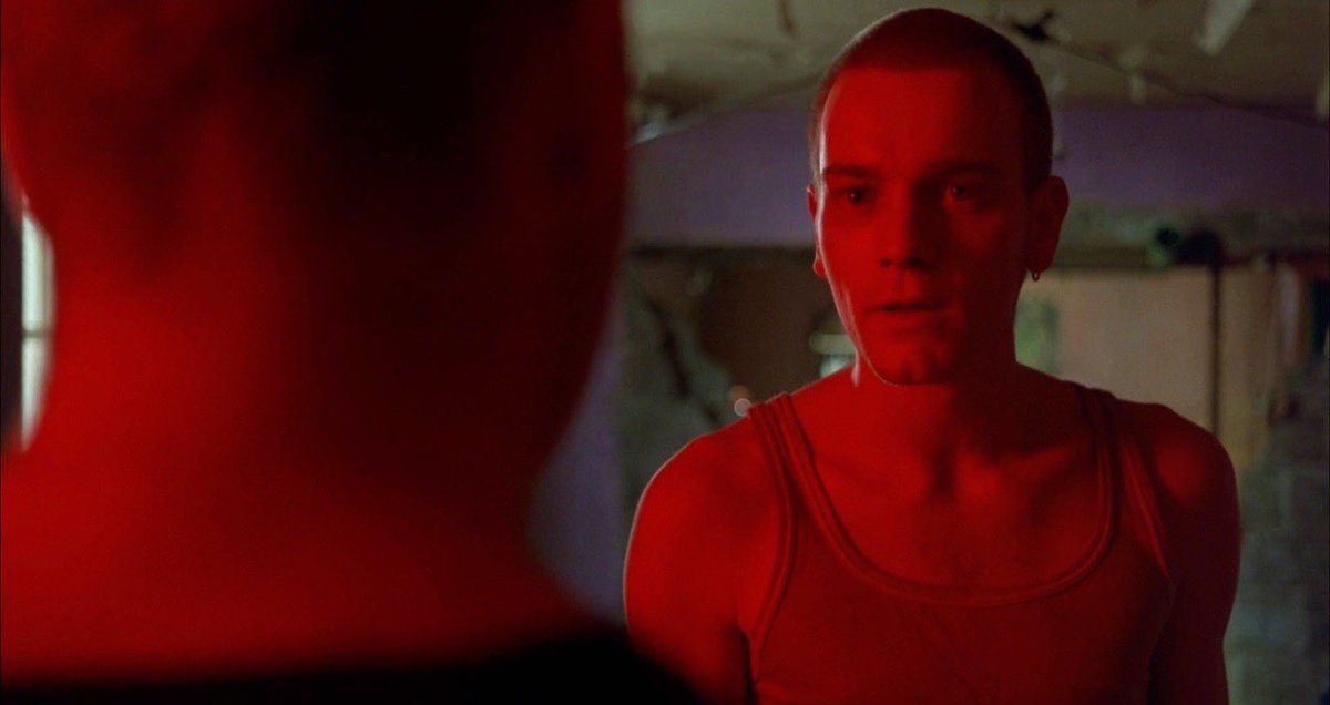 TheCinesthetic's tweet photo. 26 years ago today, Danny Boyle’s masterpiece, TRAINSPOTTING was released in cinemas. https://t.co/dSyeDVM8CE