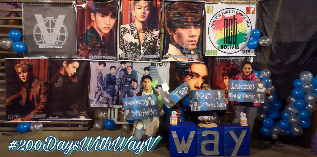 NCTBolivia's tweet photo. 「ESPECIAL | 190805」✨#200DaysWithWayV #WayV200Days 🌱
Los amamos y estamos muy orgullosas 😘 We❤WAYV
#WeiShenV #WayV #威神V
#KUN #钱锟 #WINWIN #董思成 #TEN #李永钦 #LUCAS #黄旭熙 #HENDERY #黄冠亨 #XIAOJUN #肖俊 #YANGYANG #刘扬扬
#NCT
#NCTBolivia
@WayV_official @NCTsmtown https://t.co/uazdOw4tQl