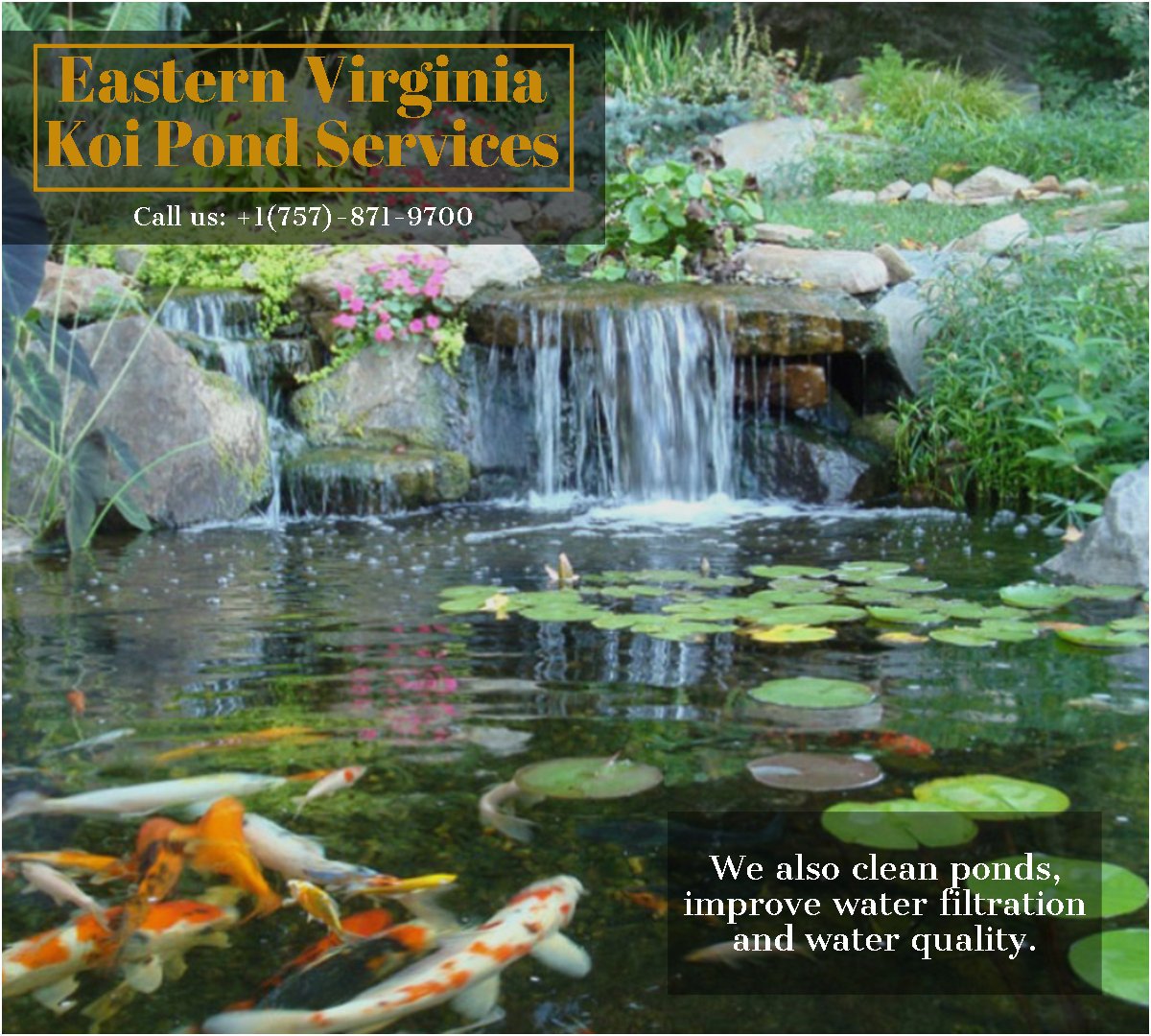 JackRob82187706's tweet photo. Eastern Virginia koi pond services
We build ponds and decorative water features. We also clean ponds, improve water filtration and water quality.
Call us now:+1(757)-871-9700
Email:jackrob36@gmail.com
#pond #koipond #ponddesign #pondimprovement #farm #ponddesigns #koiponddesign https://t.co/2w6uOTvqGe