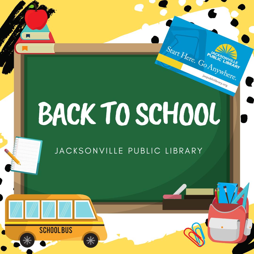 jaxlibrary's tweet photo. It's about that time!📚🍎✏️ To help parents and kids get back in the groove of a school routine, we sit down with Rebecca McNeil, an early educator at RPDS, on our latest episode of Completely Booked. Check out the podcast + our back to school blog here: https://t.co/nk3uXoNCZa https://t.co/GihcOrsmRW