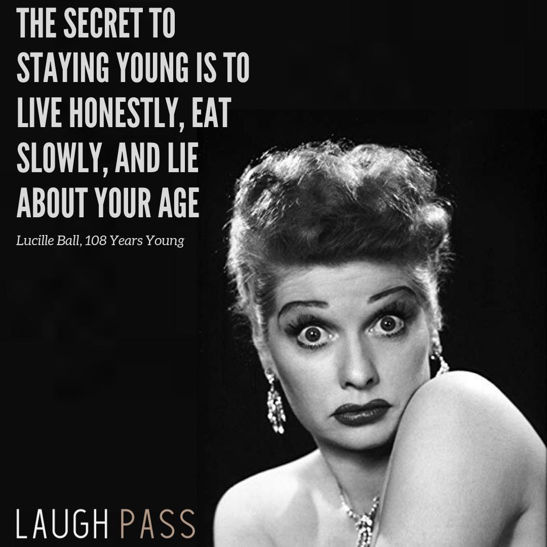 getlaughpass's tweet photo. Happy Birthday to Lucille Ball who would've been 108 years old today. 108 years later and there's still no one quite like her 😊🤓 https://t.co/WGE32n6cIS