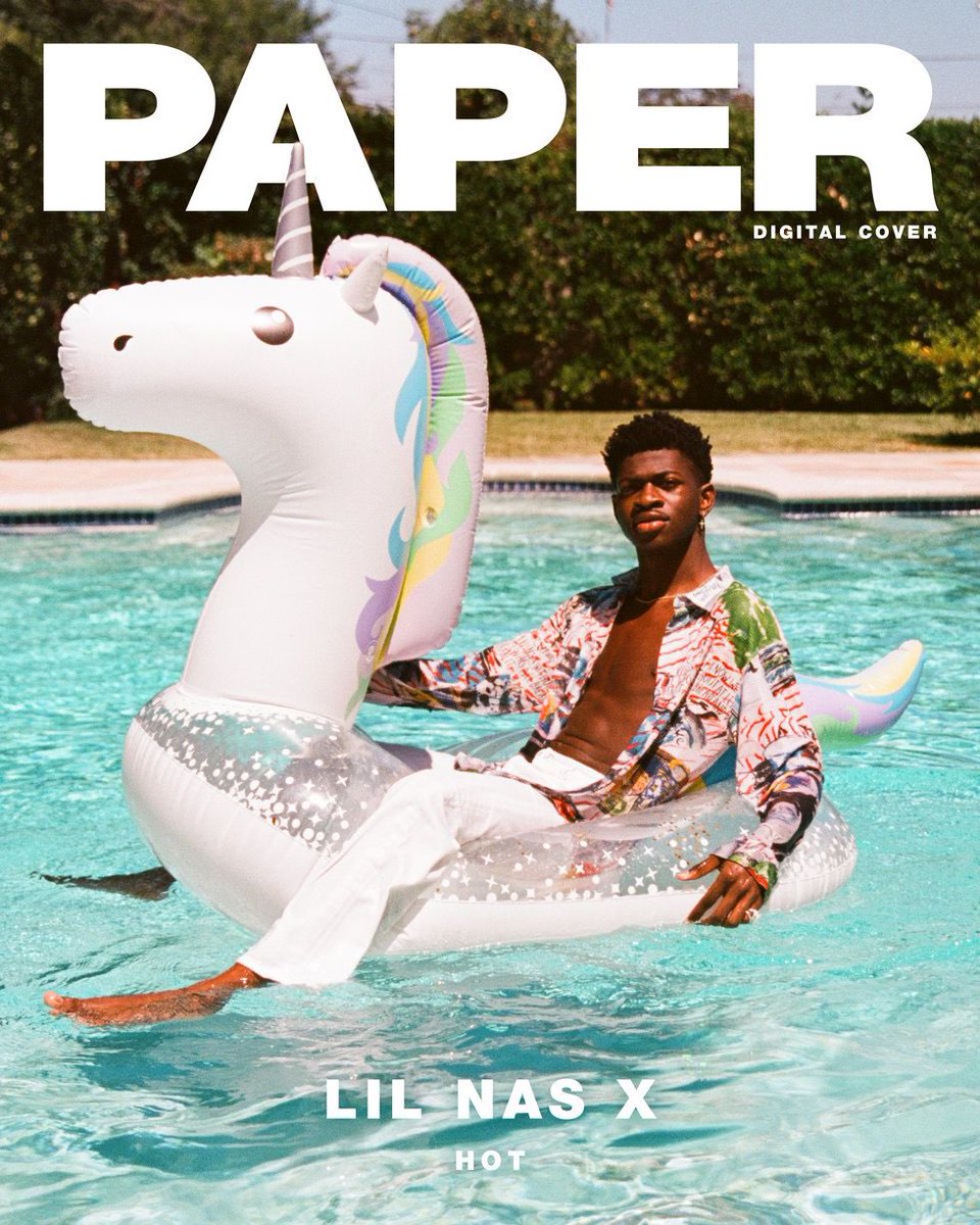 LilNasX's tweet photo. PAPER 🤩 https://t.co/BXmtrtU1lk