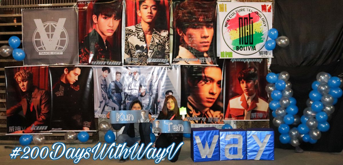 NCTBolivia's tweet photo. 「ESPECIAL | 190805」✨#200DaysWithWayV #WayV200Days 🌱
Los amamos y estamos muy orgullosas 😘 We❤WAYV
#WeiShenV #WayV #威神V
#KUN #钱锟 #WINWIN #董思成 #TEN #李永钦 #LUCAS #黄旭熙 #HENDERY #黄冠亨 #XIAOJUN #肖俊 #YANGYANG #刘扬扬
#NCT
#NCTBolivia
@WayV_official @NCTsmtown https://t.co/yfet3ZIgAk