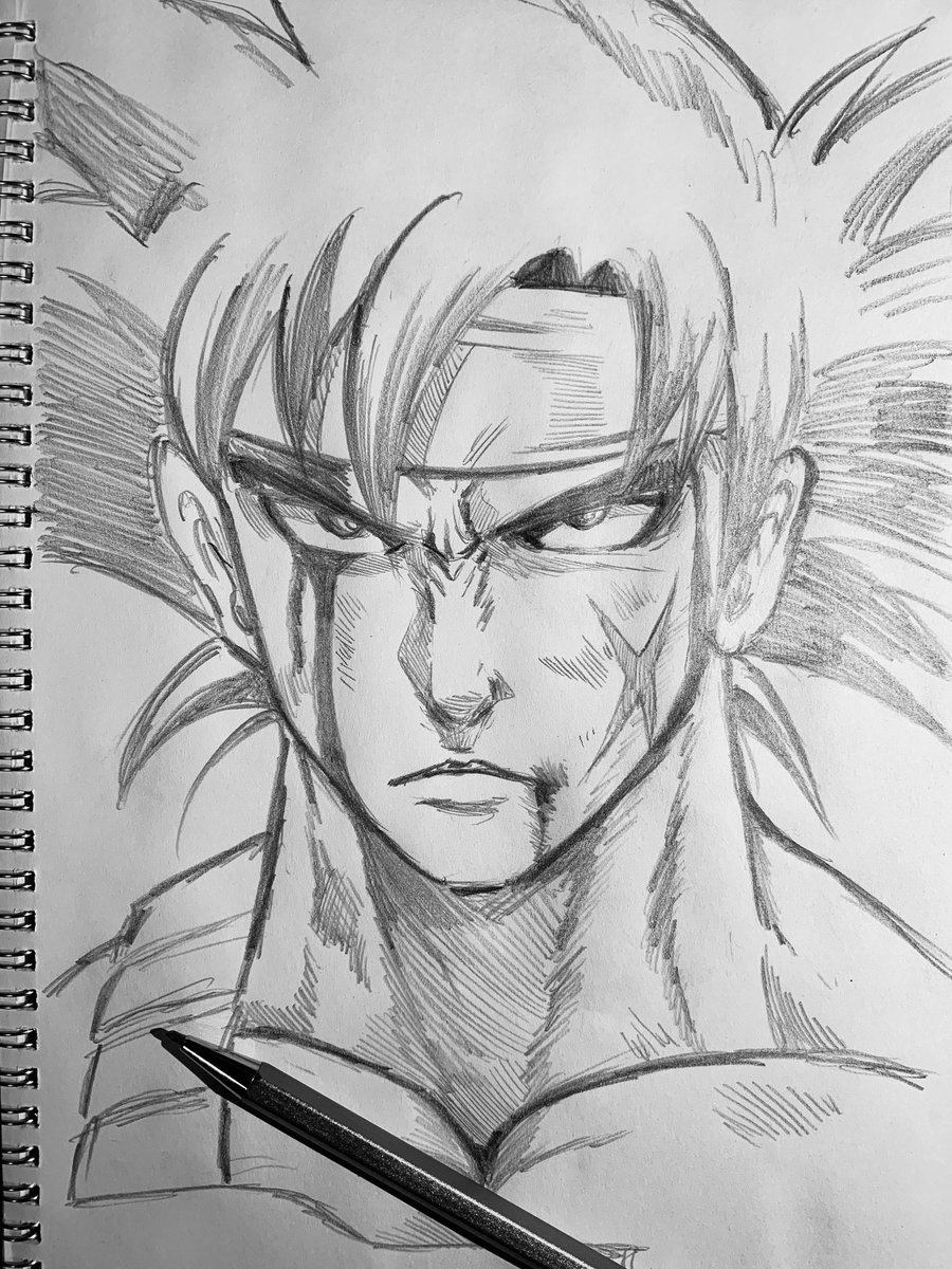 ドラゴンボール?
バーダック
落書き。

久々に鉛筆でザックリ描いてみました✍?

#ドラゴンボール #バーダック #イラスト #漫画 #アニメ #DragonBall 