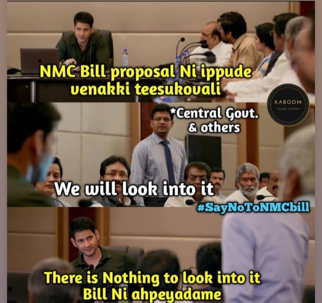 idi_medicosadda's tweet photo. There's nothing to look into it 
Aapeyadame
#SayNoToNmc 
#SayNoToNMCbill https://t.co/EPWYZ9g4nZ