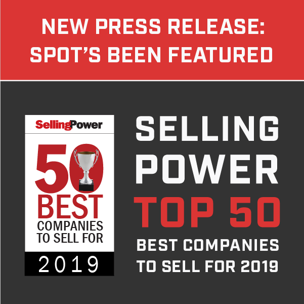 SpotFreight's tweet photo. We are pleased to announce that we have been selected as one of Selling Power's 50 Best Companies to Sell For in 2019! We are so proud of our sales team and their focus on our customers. Read our press release here: https://t.co/ZDhgA0XJsm #SellingPower #Top50 #SalesGoals https://t.co/J3JREc8vG8