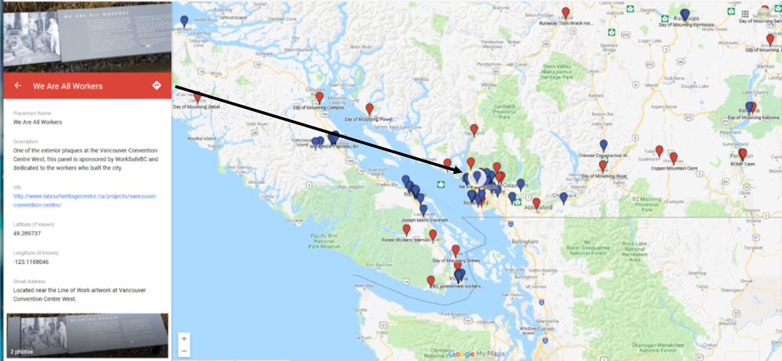 BC_LHC's tweet photo. Travelling around #BC this summer? Take our map with you! It lists over 190 locations recognizing working people; from plaques to statues - there is plenty to keep treasure hunters busy.

Let us know if we have missed anything. #bclab #bchist #canhist

https://t.co/q0a35SaHtU https://t.co/CyZcmWUAGH