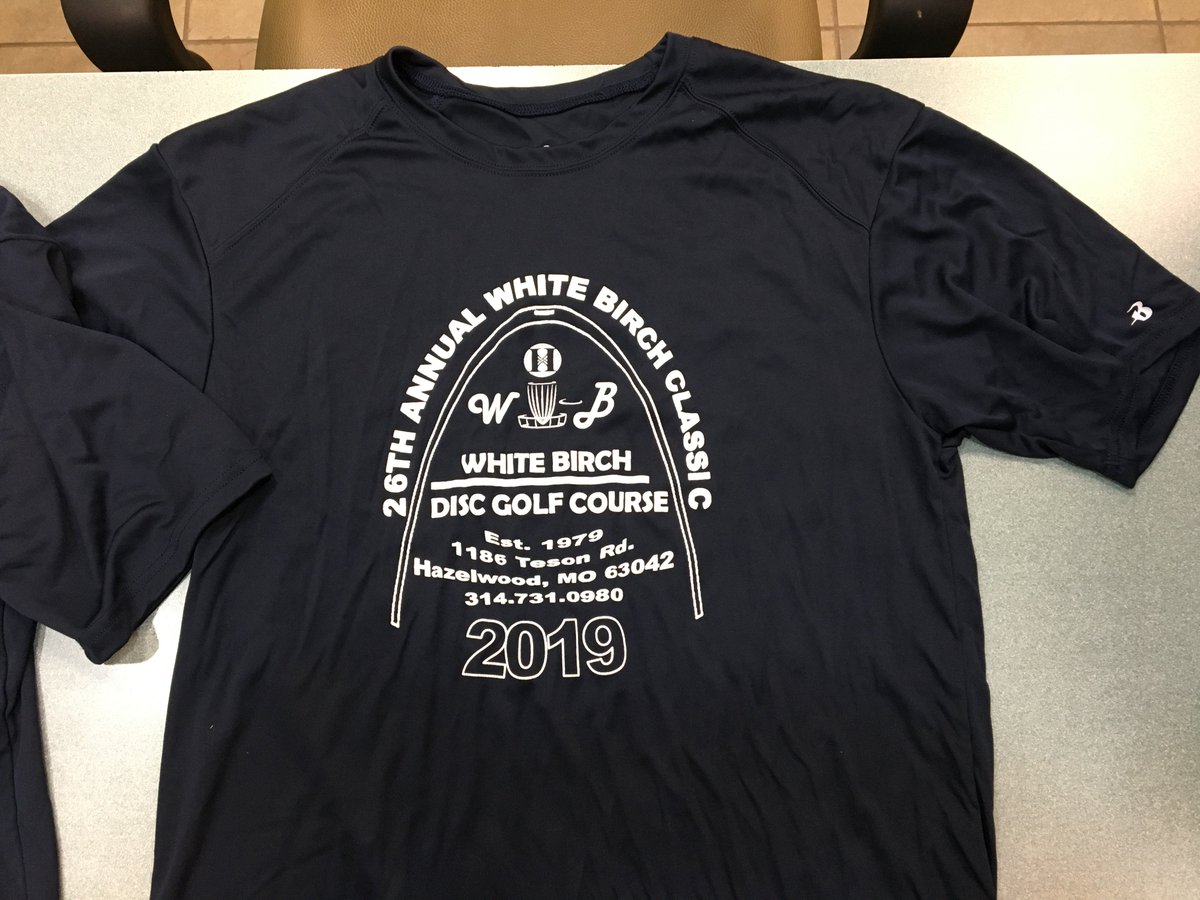 WhiteBirchDiscG's tweet photo. The shirt all participants will receive Saturday, See you then!! https://t.co/x1d6myakMu