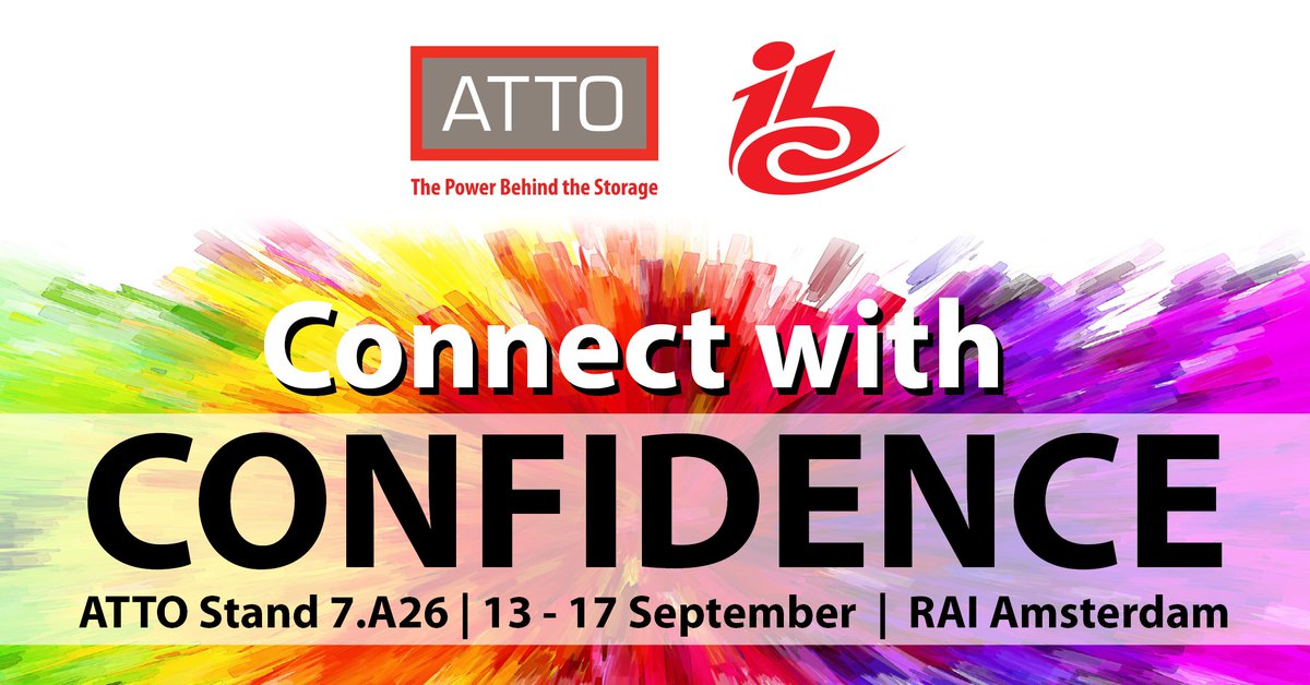 ATTOTechnology's tweet photo. In the news! ATTO will be at IBC2019 in Amsterdam September 13-17, stand 7.A26.
We’re showing off the first of its kind ATTO ThunderLink NS 3252 Thunderbolt 3 to 25Gb Ethernet adapter.
Read the press release!
https://t.co/3SITJWzM8h https://t.co/ejE9GB5Yrs
