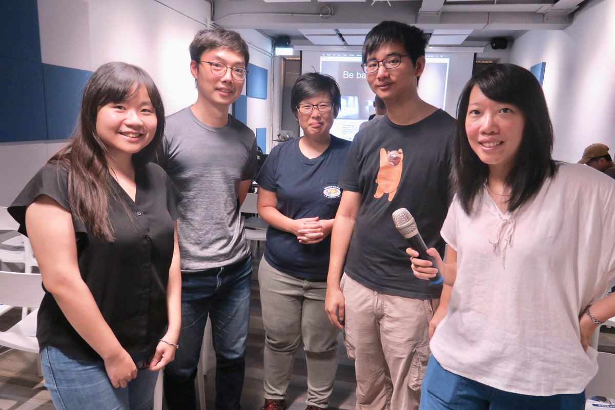 <a href="/RadxChange/">RadicalxChange</a> event went really great tonight! 😍 Happy to see #AMISTechnologies <a href="/MAX_exch/">MAX - MaiCoin Asset Exchange 數位資產交易所</a> CEO @alex_modernity , <a href="/mai_coin/">MaiCoin</a> accelerator <a href="/pingthink/">ping wang</a>, <a href="/diode_chain/">Diode</a> , Ethereum friends, and uni econ majors! Thanks to <a href="/ChihChengLiang/">Chih Cheng Liang</a>, Peter <a href="/alk03073135/">Peter Lai</a> for presenting! #RadicalMarkets