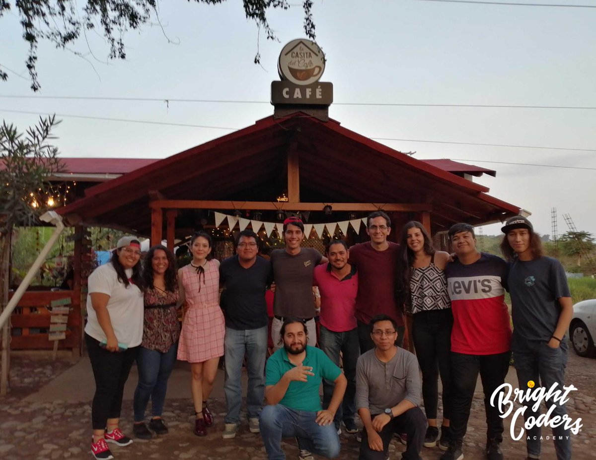 BrightcodersA's tweet photo. BrightCoders having fun at La Casita del Café in Comala, Colima
Join our community and keep updated with our events!
#BrightCoders #KeepLearning #Enjoy https://t.co/USWXHOeeGz