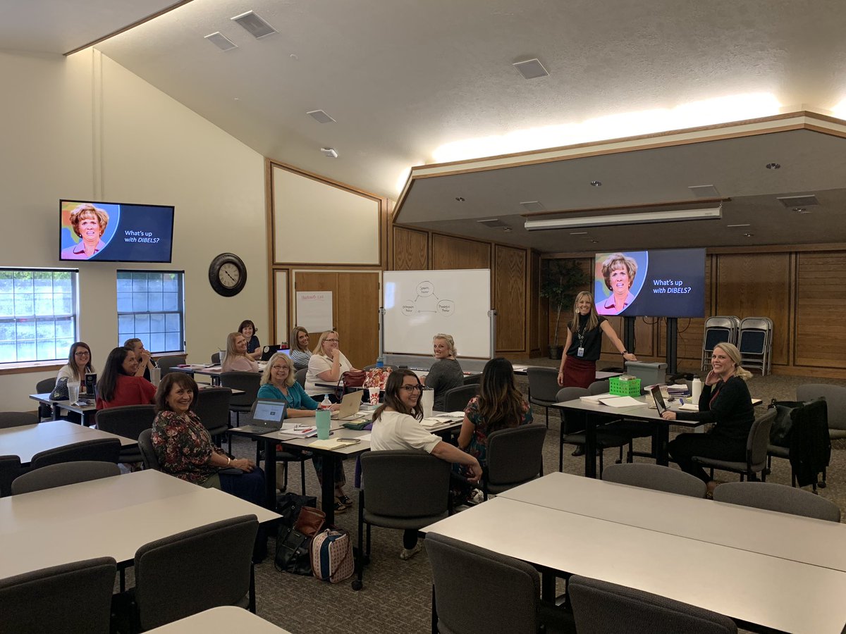 Some of our fantastic ELA Coordinators getting it done!  Thank you for helping our students to have optimal literacy skills!#teachindavis