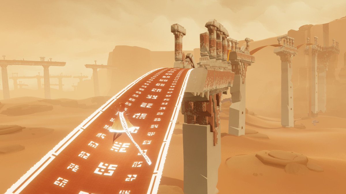 Polygon's tweet photo. Indie hit Journey is now available on iOS, as well as the Epic Games Store https://t.co/pKEbOEZT4l https://t.co/eN8vEJGiOV