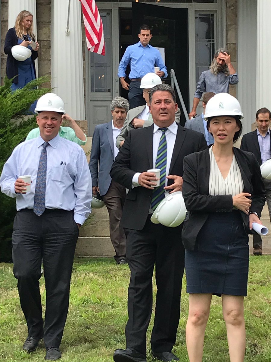 MassEOED's tweet photo. Great to be back in @NewBedford_MA with Senator Montigny, Rep. Hendricks, @RepPaulSchmid and local officials to tour this Willis Street site that will become 30 units of #affordablehousing for our #veterans, a joint project of @VeteransHouse and @wdchoc. #15k4ma https://t.co/tqvl30Hge5