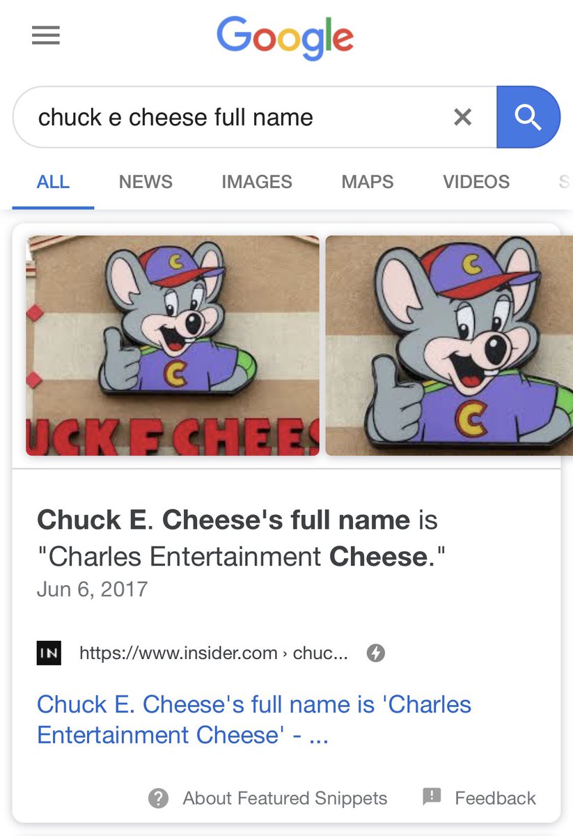 blatt_floppy's tweet photo. My co-worker has been talking about Charles entertainment cheese all day and I had no idea https://t.co/FkoBtKrMMv