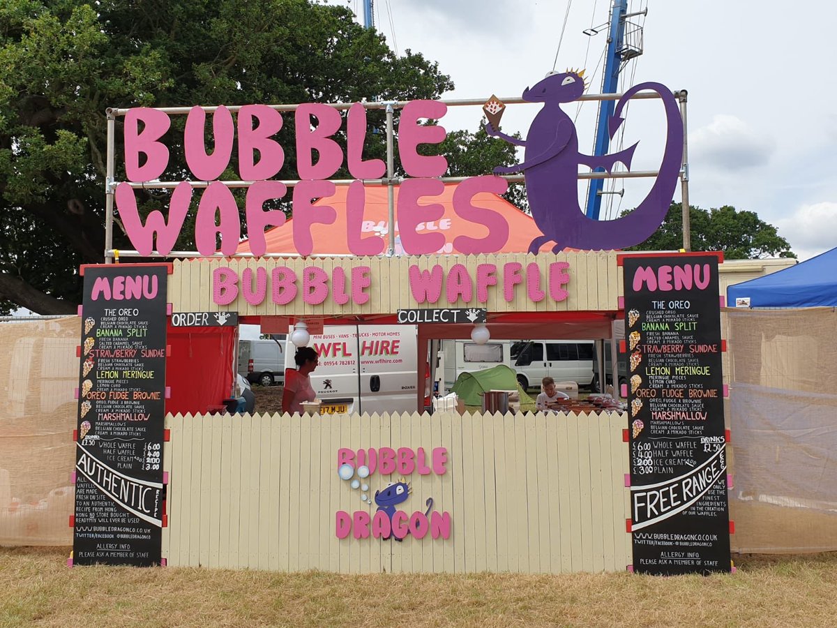bubbledragonco's tweet photo. Our full major festival frontage went up for the first time this weekend @EElectrics #festival https://t.co/BdQNDdSNnc