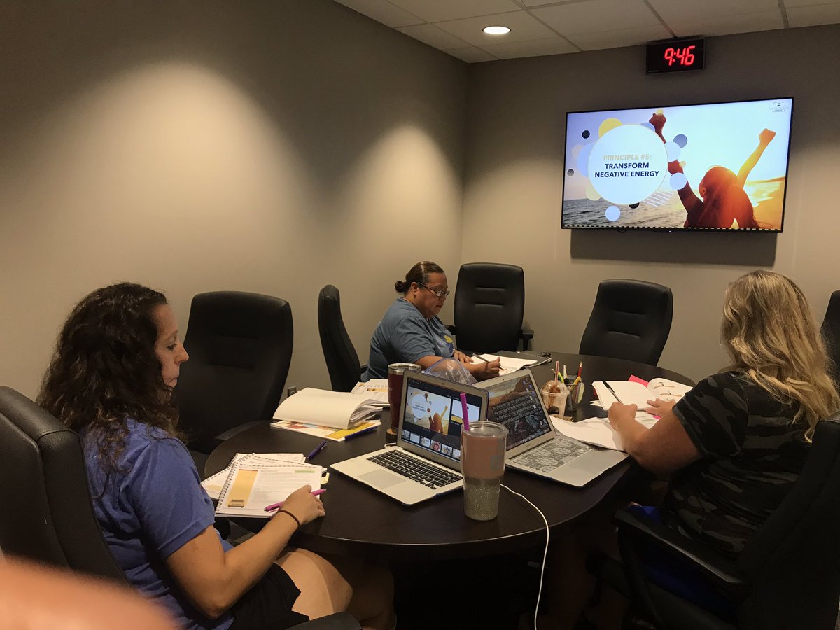 NHillsUSD345's tweet photo. Energy Bus leaders getting ready to train staff next week!! Yes! Yes! Yes! #timetogetonboard @EnergyBusSchool @NikiSpears4 @DonnaLynnBrown4 https://t.co/S392Z38mmf