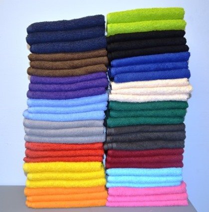 24X50 Wholesale White Grooming Towels - Towel Super Center