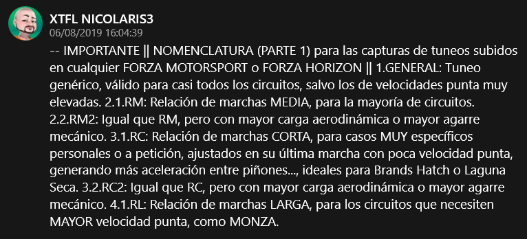 NICOLARIS_3's tweet photo. — Publicación en el club XBOXERS TFL de #XboxLive || IMPORTANTE: NOMENCLATURA para los tuneos #XTFL o las capturas de los mismos subidos en cualquier @ForzaMotorsport o #ForzaHorizon , 👍😉|| #XboxOne https://t.co/90qT87BldK