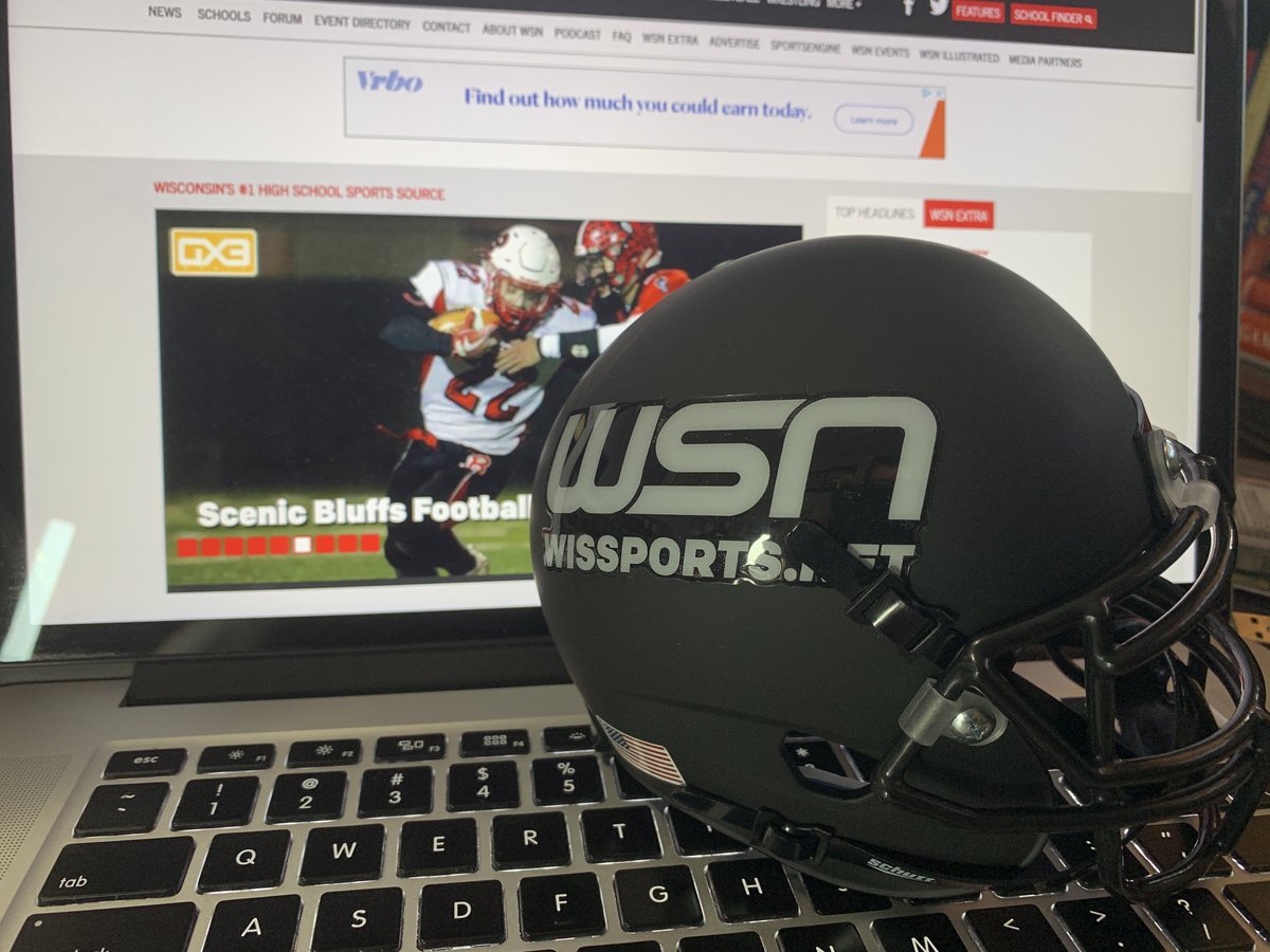 wissportsnet's tweet photo. GIVEAWAY ALERT!!!  

It is here!!! High school football practices began today around the state, and to celebrate we'll send this sweet WSN mini-helmet to one person who Retweets this. Must also follow WSN, winner selected Wednesday, 9 pm. https://t.co/SDd0yikOMW