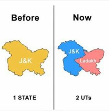 GauravGuptaJK's tweet photo. #Finally
#HegemonyPeriod
#ComesToanEnd
Thank u @narendramodi Narendra Modi ji and @AmitShah Amitshah ji @GovtOfIndia_ https://t.co/GiWlwszapv