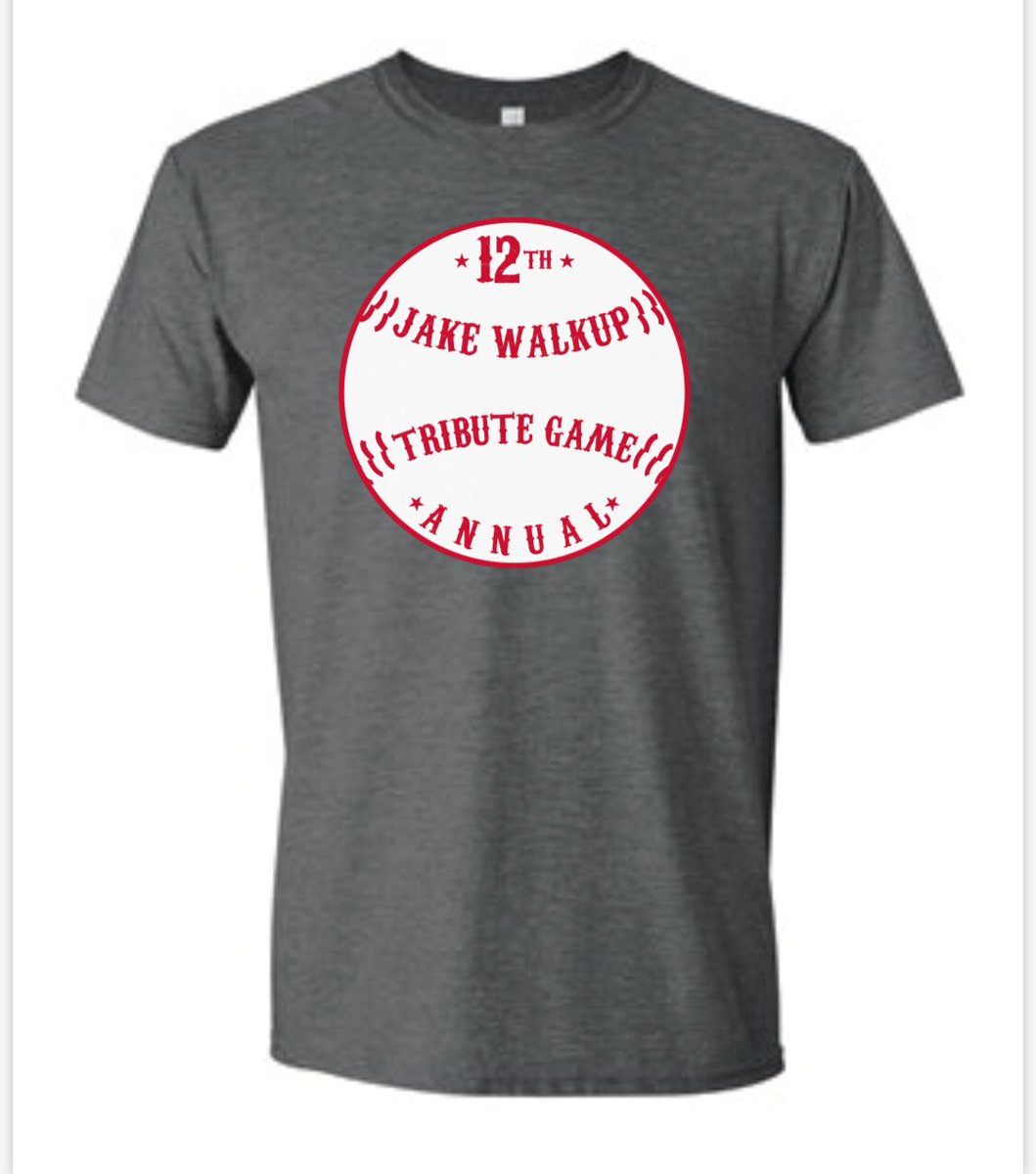MBazketball's tweet photo. 12th Annual-Jake Walkup/Alumni Game will be played Sunday August 11th at 5:00pm Lansing High School Baseball Complex. We are selling 50 of these commemorative tee-shirts for $20 each, silent Auction items, &amp; bake sale all to support Jake Walkup Scholarship Fund. 🐾🦁⚾️🐾 #DMGB https://t.co/F1af44EPIq