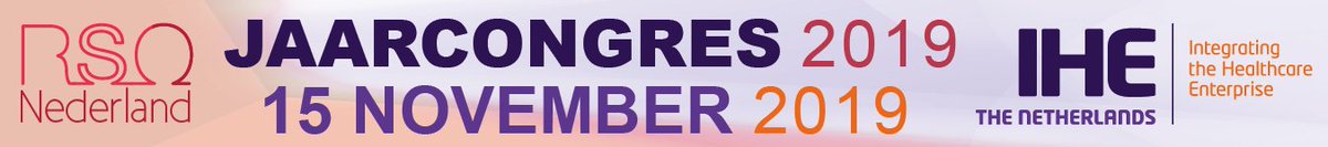 iheNL's tweet photo. 15/11 jaarcongres @iheNL en @RSONederland. Thema: grenzeloos vertrouwen. Lees nu meer over de inhoud (sessies) van het congres en schrijf je in! https://t.co/UytZENvN1e
#ihenl #jaarcongres #rsonl #ehealth #interoperabiliteit #health #healthit #congres #zorg #iherso19 #zorgit https://t.co/2oJUHiE4qU