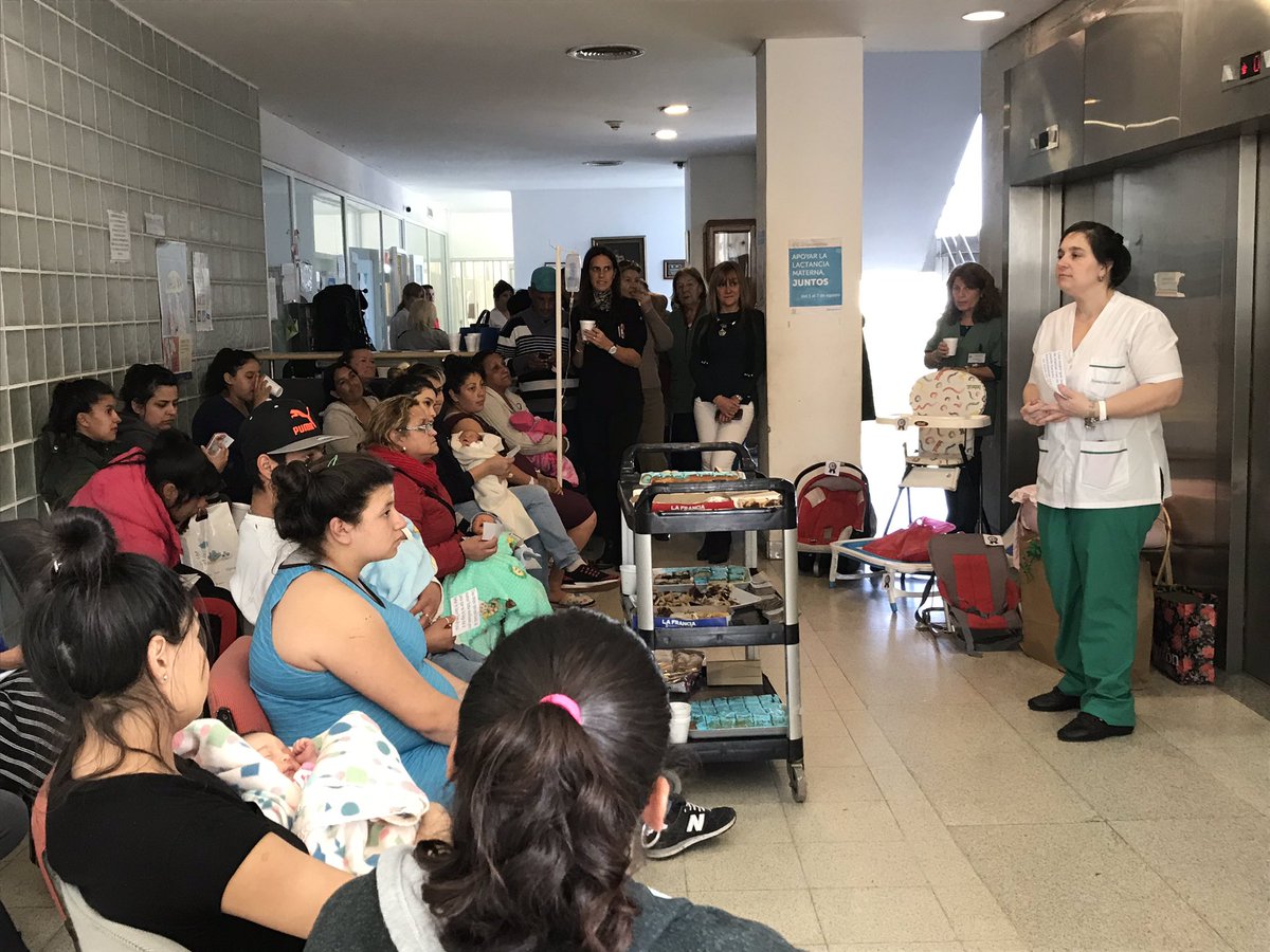 Seguimos celebrando la semana de la #LactanciaMaterna! Hoy, en la Maternidad Martin nos encontramos con las flamantes madres para charlar sobre mitos y verdades sobre la lactancia materna.

Además, las voluntarias les entregaron regalos a todas las presentes 👏👏