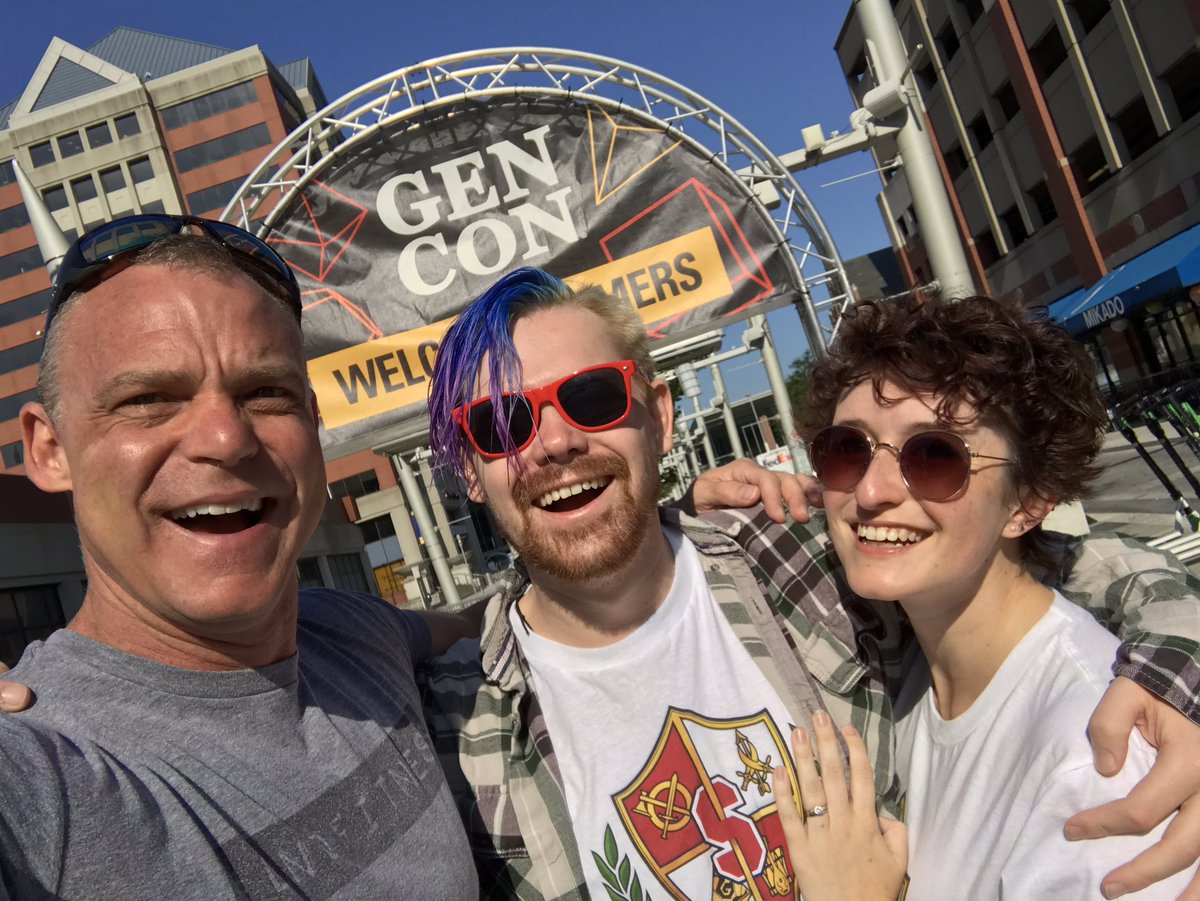 Tallsquall's tweet photo. There are so many more people and moments and memories and times I want to capture and recognize.  Every single one has a special place in my heart and will keep this old paladin’s heart full for many many months. Until the next one #ConDad signing off. https://t.co/xvio8dAONr