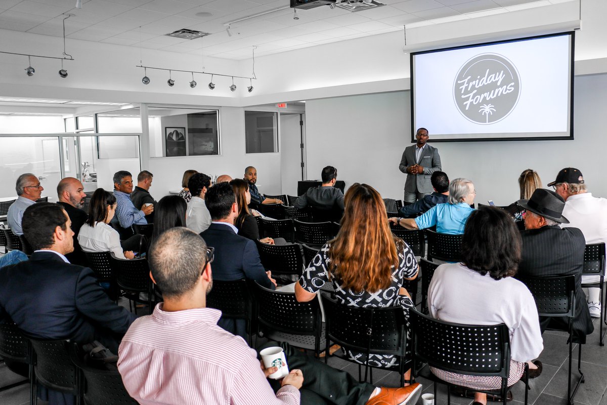 downtownMIA's tweet image. Learn, connect and grow at Miami DDA's Friday Forum on August 9! #DowntownMiami professionals, entrepreneurs and residents are invited to network and expand their knowledge of the best #HowToDWNTWN practices. RSVP: bit.ly/2YLtcx2