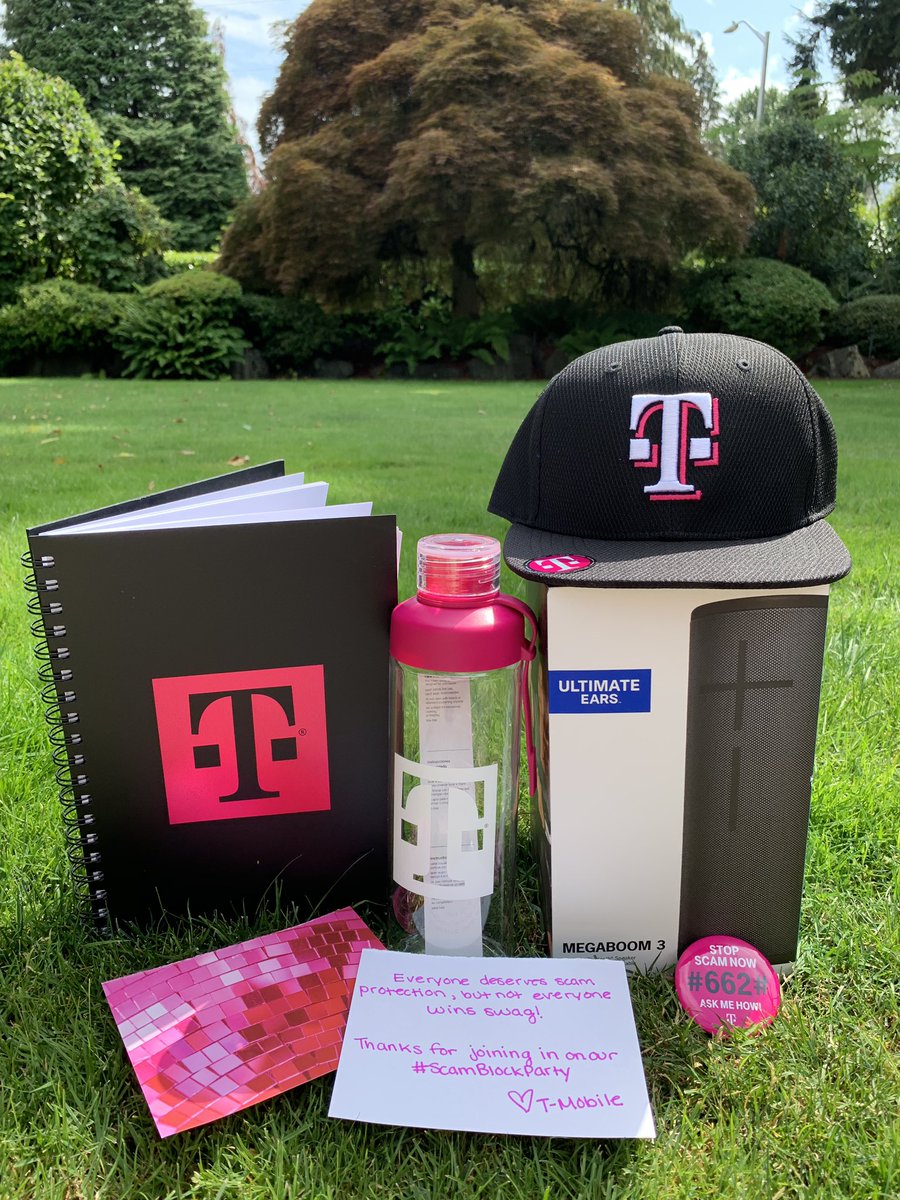 luv_mydachshund's tweet photo. A big thank you to @TMobile for stopping scam calls to my phone and also this awesome party favor from their #ScamBlockParty #662# Team Magenta for life! https://t.co/LYfUbtuSWD