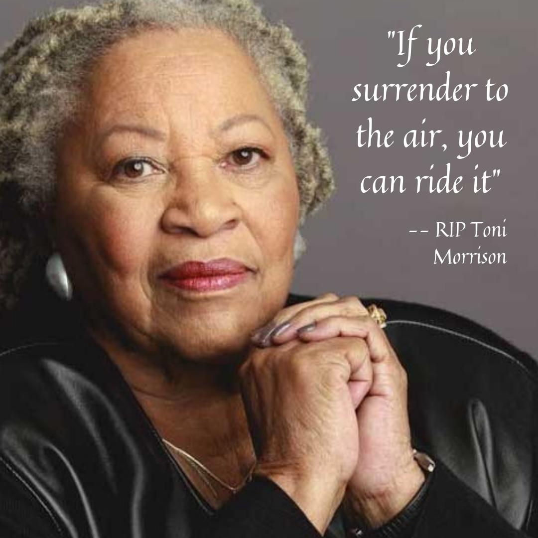 trinitylibrary's tweet image. Rest in power, #ToniMorrison