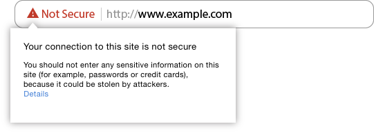 smooth_websites's tweet image. Why you need an SSL Certificate - 
If you don&apos;t have an SSL certificate Google will mark your site as &quot;not secure&quot; which means that any data passing between visitors and your website is not encrypted.
Biteinto.net buff.ly/2ZBKSfN