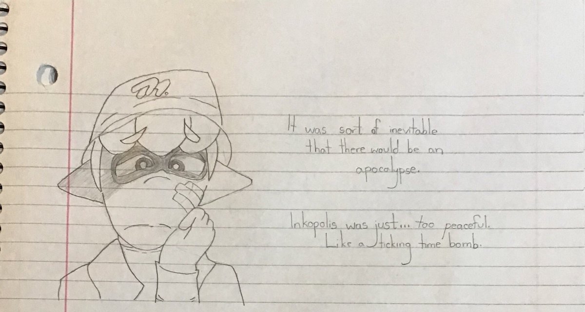 franticaspic's tweet photo. Proof of Concept for my #SplatuberAU : Part 1
OK, so- Iโm super anxious, but here comes the first set of photos for this AU! Think of it like a..concept image? More will come in a second. My comic was over the photo limit. ;-:
Anyways, Inkopolis has certainly seen better days. https://t.co/VoBPs7g3ha