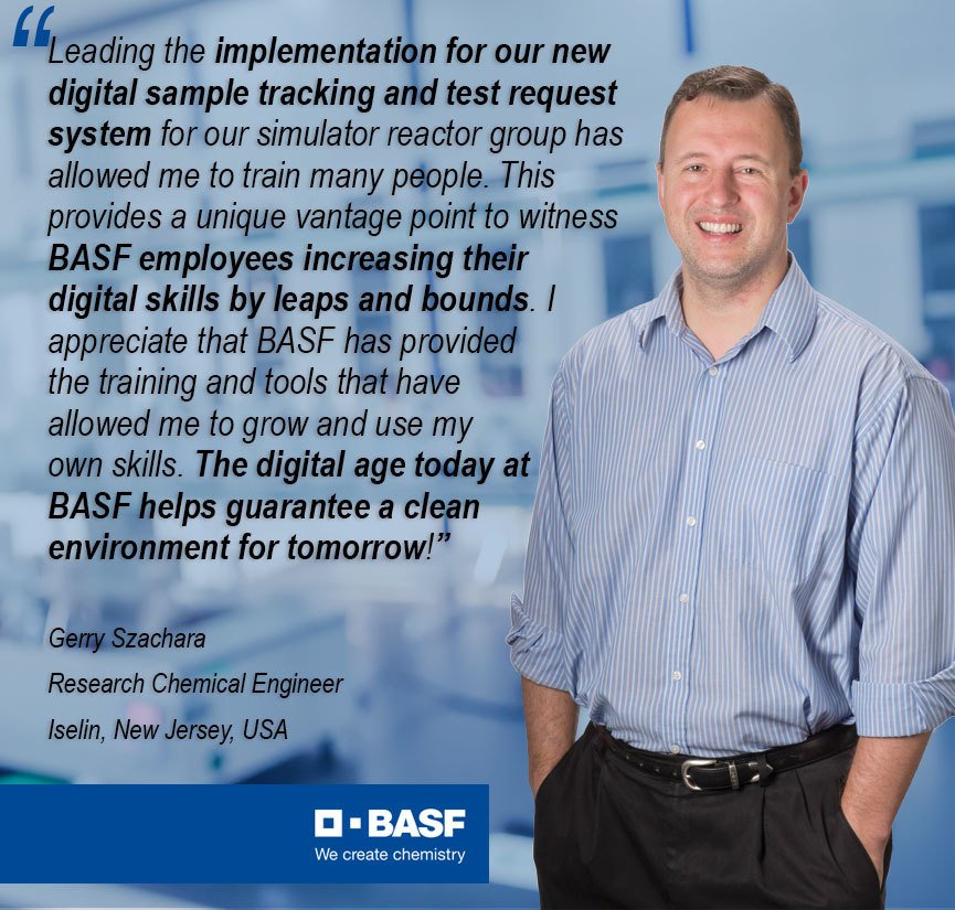 BASF_Catalysts's tweet photo. Digitalization presents big opportunities for BASF to use digital technologies and data to create additional value for our customers. See how our employees use digitalization.
#research #chemistry #BASF #catalysts #RnDatBASF https://t.co/tEvq1h8wnF
