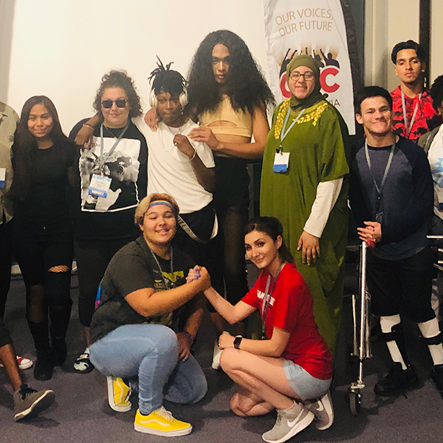 beyondemanciptn's tweet photo. #latepost Alameda County CYC chapter at the annual CYC Leadership and Policy Conference. Want to get involved? Join us tonight for CYC Meeting tonight at the B:E office from 6-8pm. Come by and let your voice be heard! #cyc #youthvoice #fosterstability #be4youth https://t.co/AHd1CZTwBJ