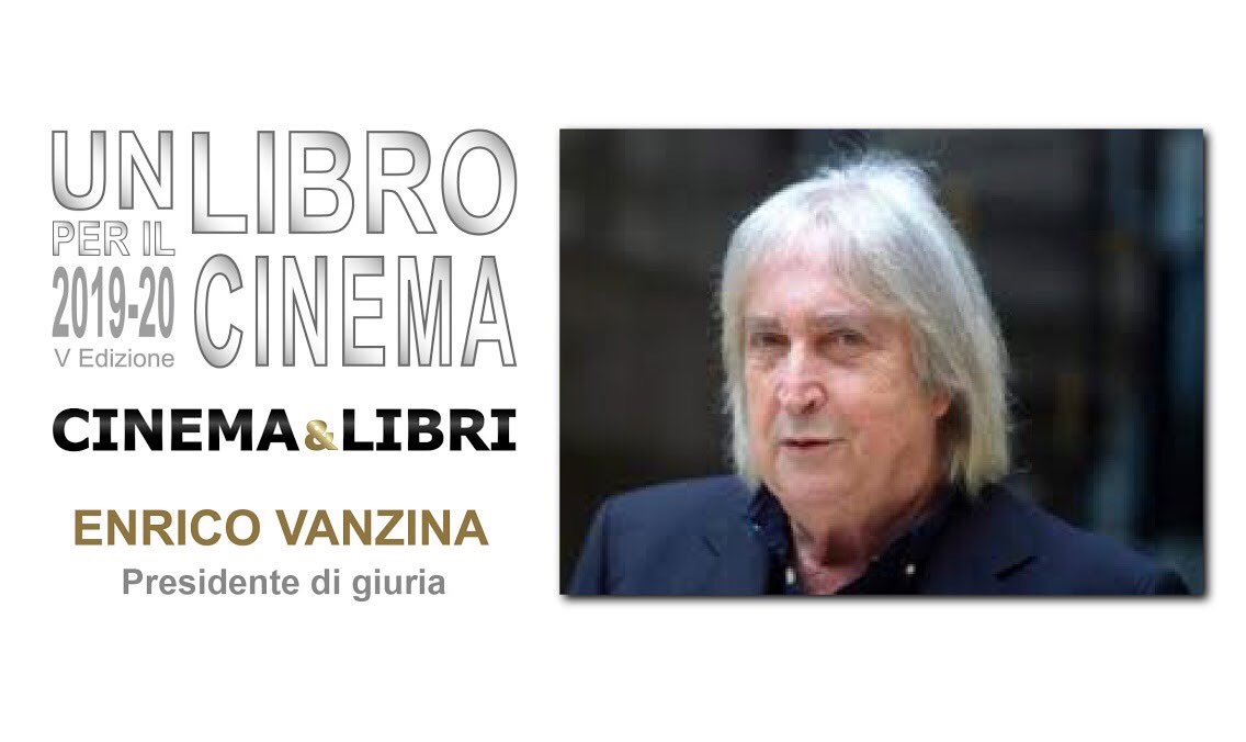 CinemaeLibri's tweet photo. CINEMA&amp;LIBRI ha il piacere di comunicare che la Giuria dell’edizione 2019-20 del ”Premio Un libro per il Cinema”, sarà presieduta da Enrico Vanzina, maestro indiscusso della commedia all’italiana. https://t.co/ODqUpUcWN0