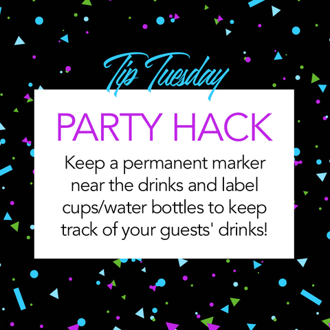 WPartySupplies's tweet image. Prevent wasting drinks with this week's #TipTuesday. #PartyHack #PartyTips