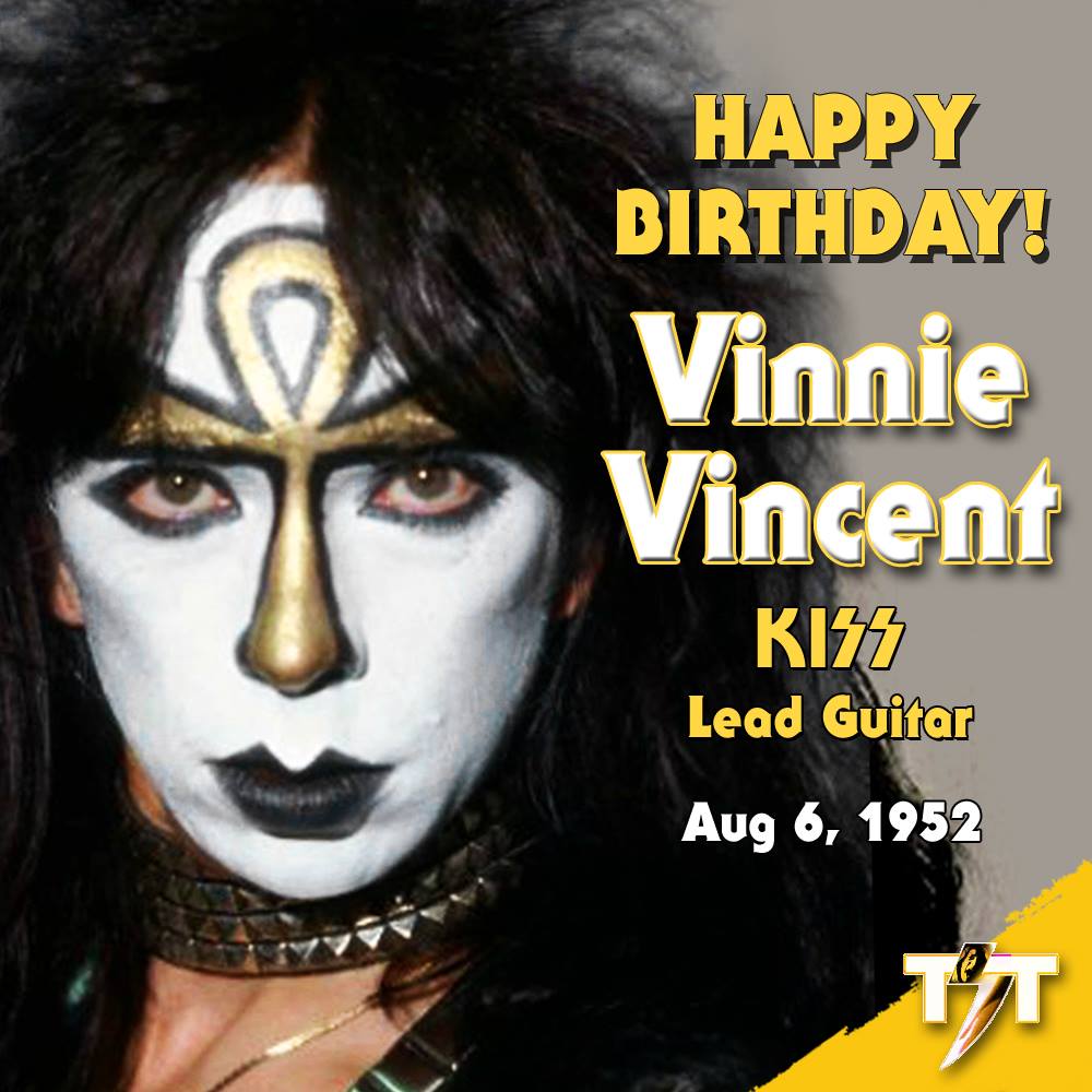 Happy Birthday! Vinnie Vincent   